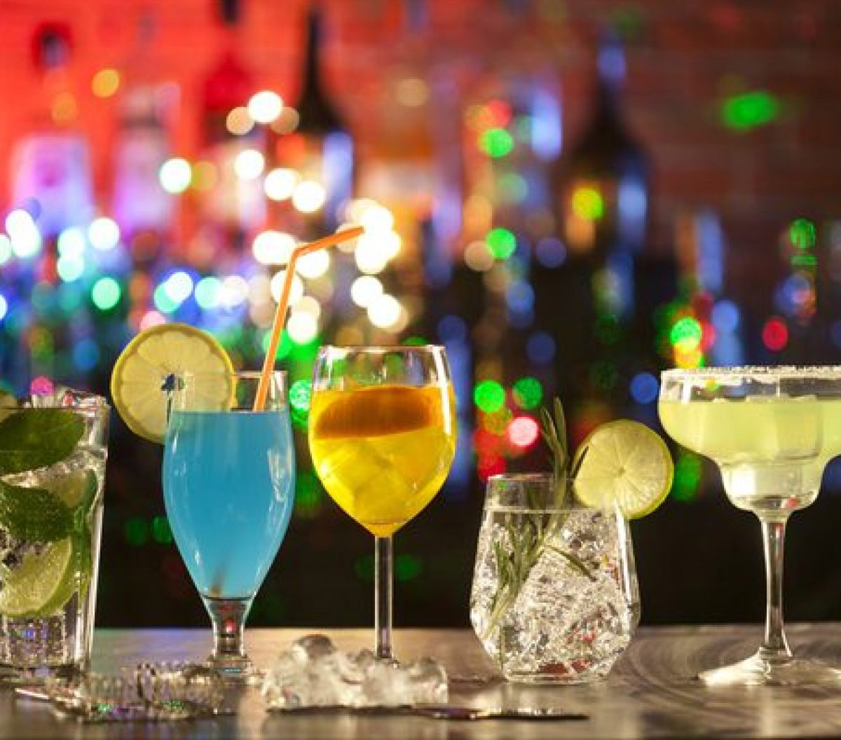 Luci e atmosfera della discoteca Chez Vous
